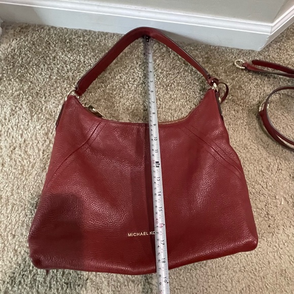 Michael Kors deep red shoulder bag EC - Picture 12 of 13
